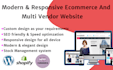 create professional ecommerce and multivendor website in wordpress