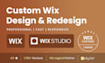 design or redesign your wix website