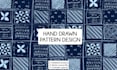 design a seamless hand drawn ethnic pattern