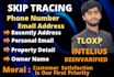 do real estate skip tracing by tloxp with in 24 hours bulk skip tracing