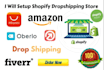 create automated shopify aliexpress dropshipping store