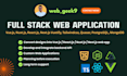 develop full stack nuxt js, vue js, react js, node js web app