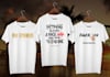do eye catching typography and trendy tshirt designs in five hours