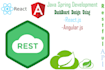 develop restful API and web application in java spring boot