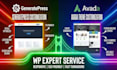 install generatepress premium  theme and avada theme