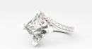 do 3d engagement ring 3d model for 3d print stl and product render