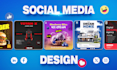 design social media posts and facebook ad creatives