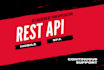 develop rest API backend for your app