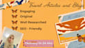 write seo travel blogs, travel articles and guides