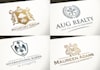 design a custom premium heraldic and luxury vintage logo
