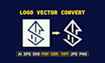 redraw logo, vector tracing, transparent, resize