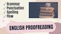 proofread and polish your text