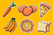 draw cute doodle illustration or icon for sticker, label etc