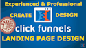 design clickfunnels landing page