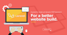 develop website using php, laravel