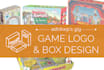 design your tabletop game box and logo