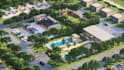do 3d, 2d of master plan and site plan rendering