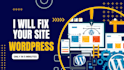 make and fix your wordpress website in no time