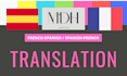 translate french to spanish
