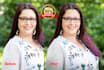 do headshot retouch photo editing