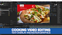 edit cooking video in professional style