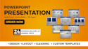 do redesign powerpoint presentation slides or minor touchups