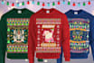 create ugly christmas sweater and tshirt design