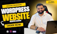 create professional wordpress website design and development
