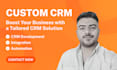 do custom website development as a full stack web developer