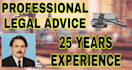 give professional legal advice