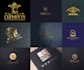 design a unique heraldic luxury monogram logo