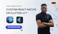build a react native mobile app