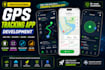 build geo location tracking app for android and IOS