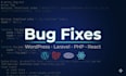 fix bugs and errors in your wordpress, laravel, PHP and react website