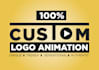 create a outstanding custom logo animation in 4k