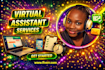 be your  virtual assistant for data entry and administrative task