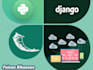 build professional django, flask app or python script