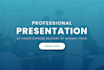 create a professional powerpoint presentation