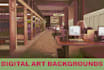 create digital art background illustrations