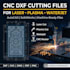 create cnc dxf svg cad cutting files for laser plasma and waterjet