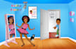 create colorful children book illustration