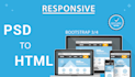 do responsive bootstrap and html