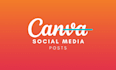 design social media posts on canva