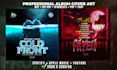 create stunning album cover for spotify apple and youtube
