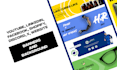 design professional website banner, slider, shopify ads