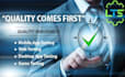 test your mobile app and website or video game