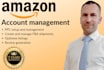manage your amazon seller central account