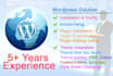 do wordpress job in 24hr