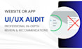 do a professional UI UX audit of your website or app