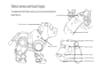 draw vector line art line drawing, instruction manual